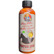 Load image into Gallery viewer, Sleepy Hollou & The Curse of the Headless Sauceman - Pumpkin Spice Hot Sauce