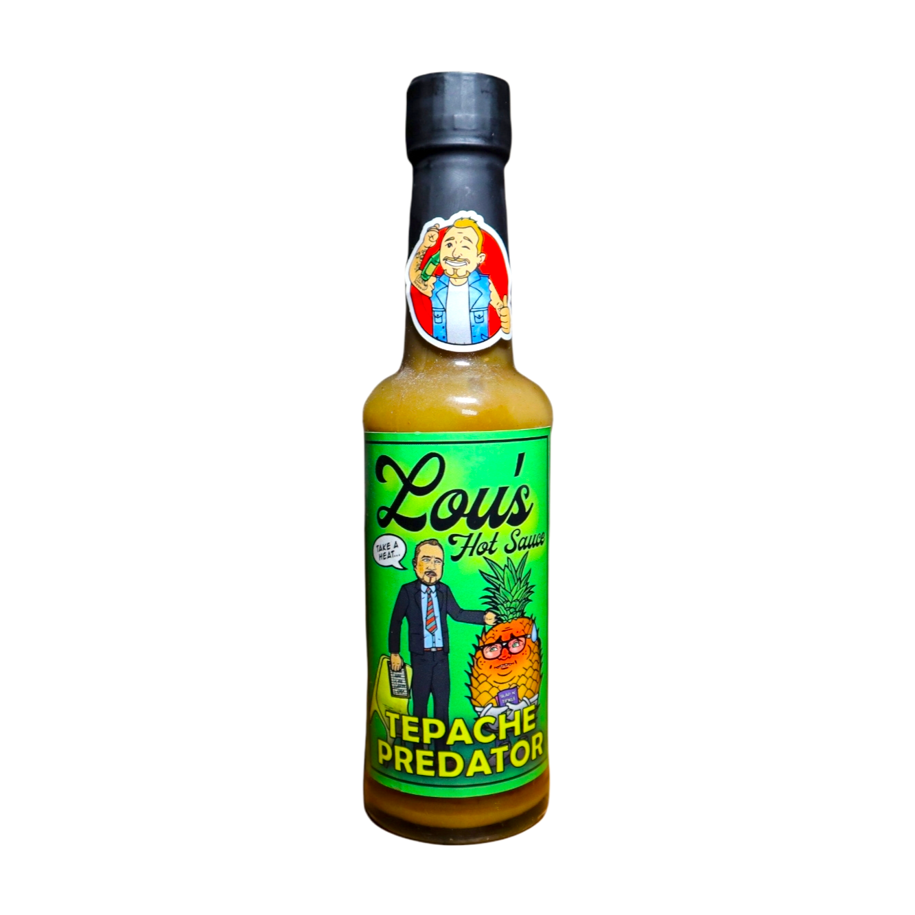 Tepache Predator Pineapple & Jalapeno Hot Sauce Lou's Brews Hot