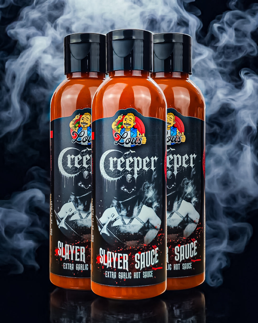 Creapers Condiments Creeper: Slayer Sauce - Extra Garlic – Lou's Brews - Hot Sauces ...